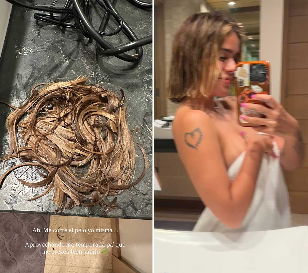 nuevo corte de Karol G