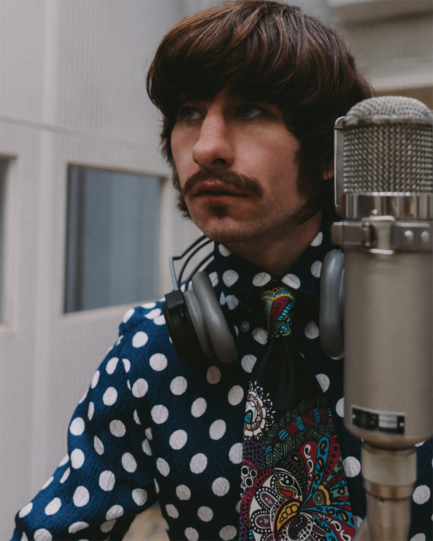 Así lucen John, Paul, Ringo y George en la película de The Beatles