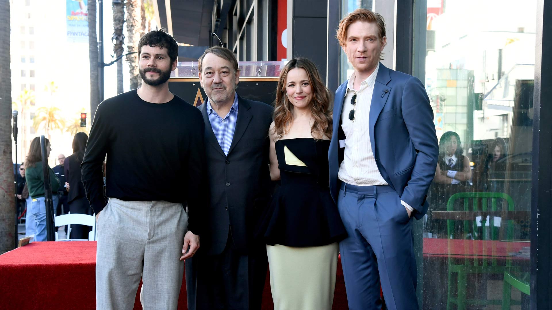 La actriz Rachel McAdams recibe su estrella en Hollywood