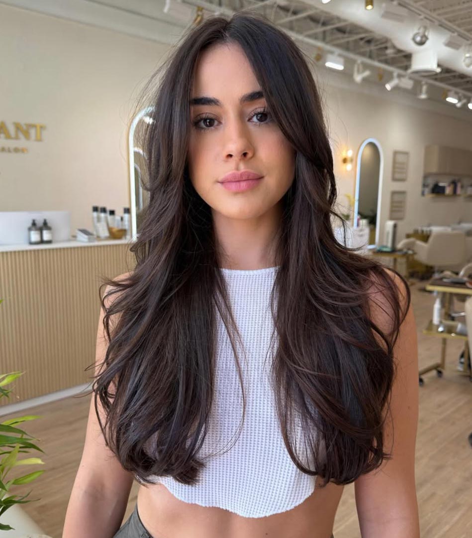 Face Framing & Curtain Bangs