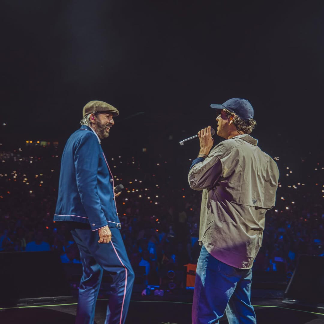 Beto de Rawayana canta junto a su ídolo Juan Luis Guerra