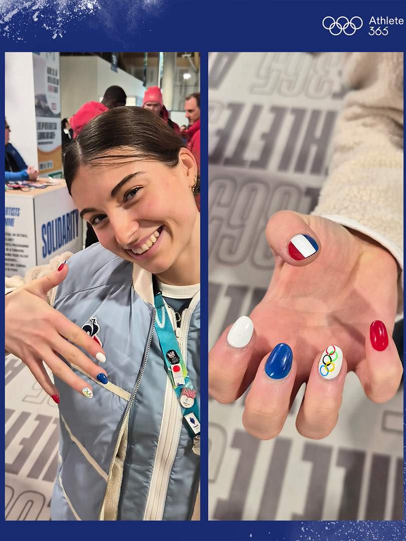 Mejores estilos de uñas en los Juegos Olímpicos de Invierno 2026