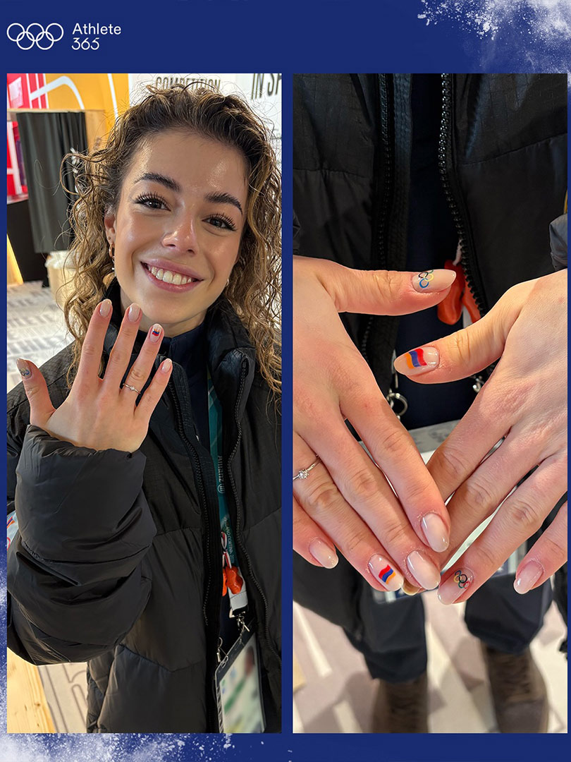 Mejores estilos de uñas en los Juegos Olímpicos de Invierno 2026