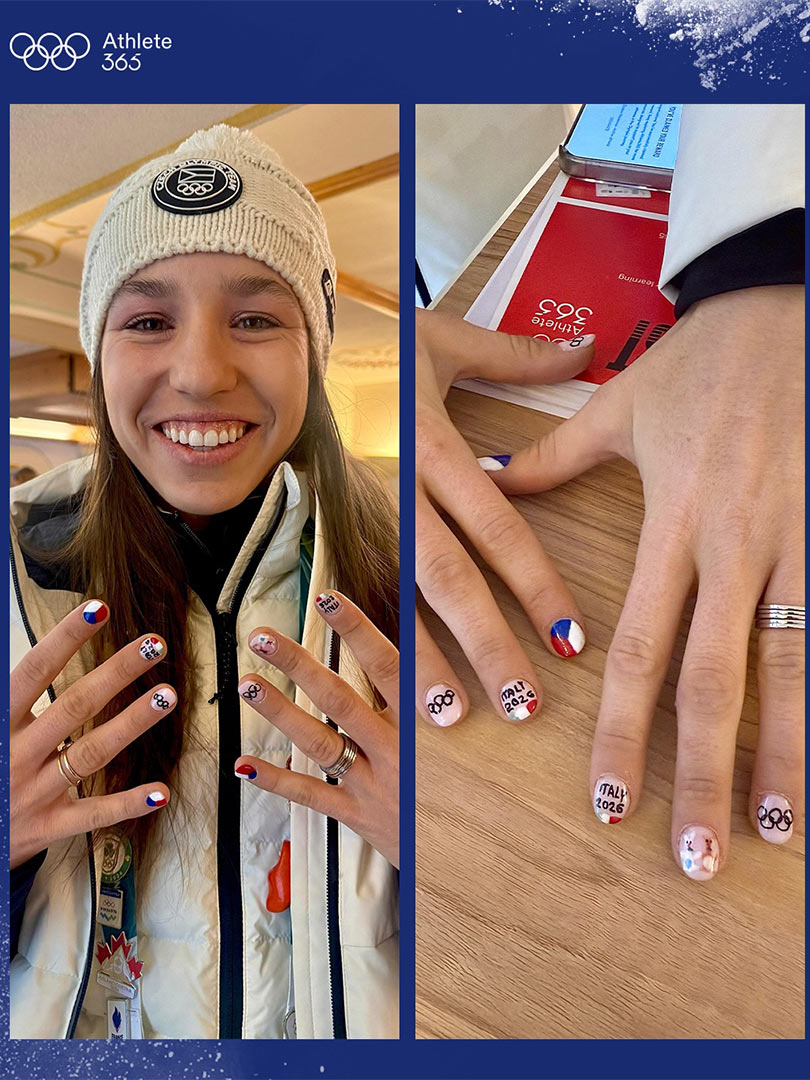 Mejores estilos de uñas en los Juegos Olímpicos de Invierno 2026