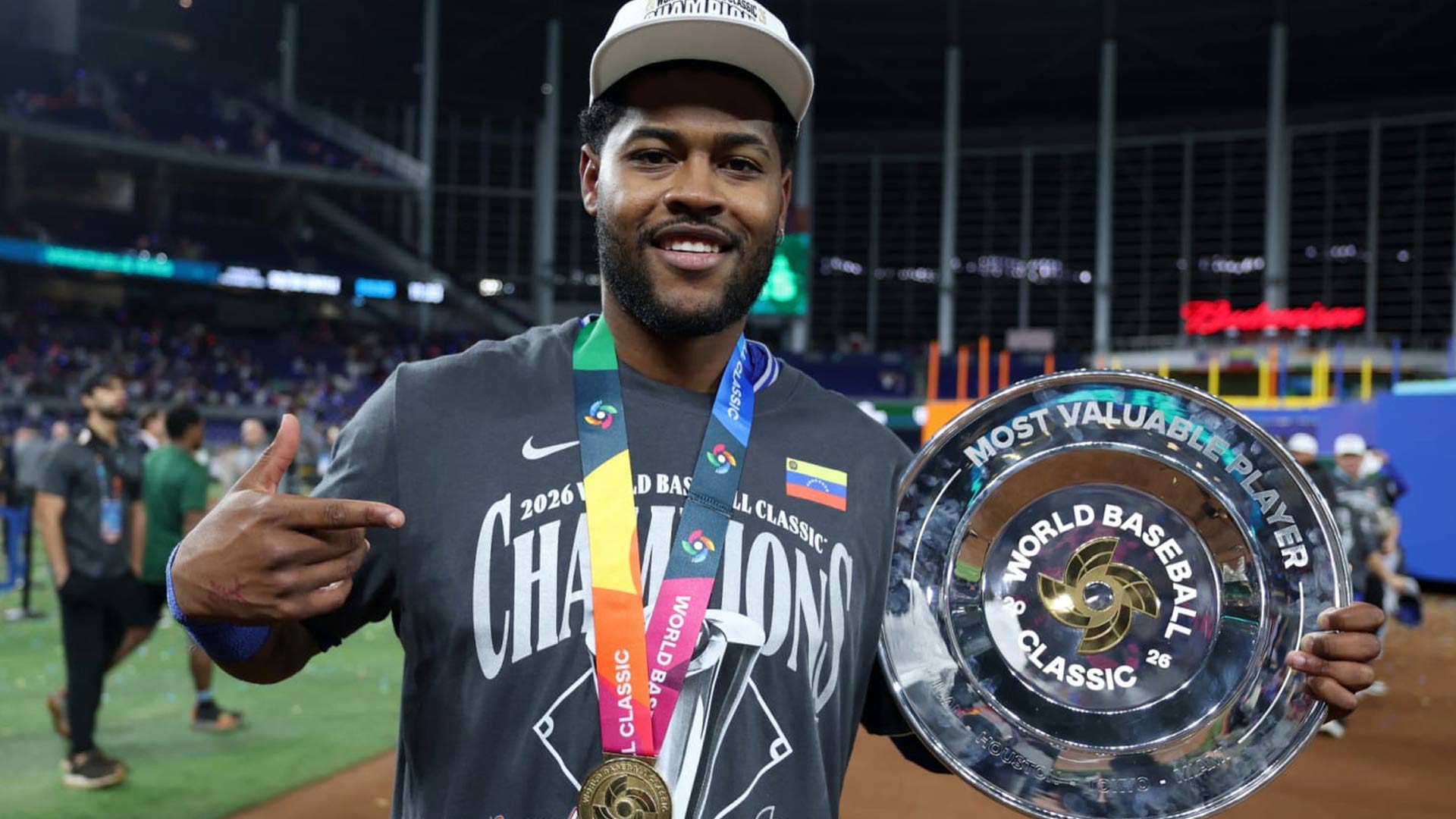 Venezolano Maikel García, el MVP del Clásico Mundial 2026
