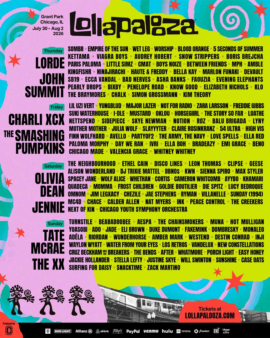 Venezolano Simon Grossman cantará en el Lollapalooza 2026