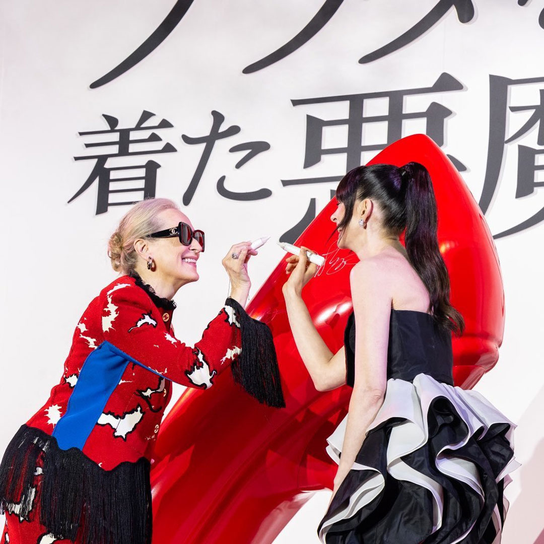 Meryl Streep y Anne Hathaway derrochan glamour en Tokio