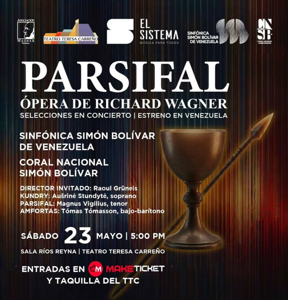 “Parsifal” llega a Venezuela