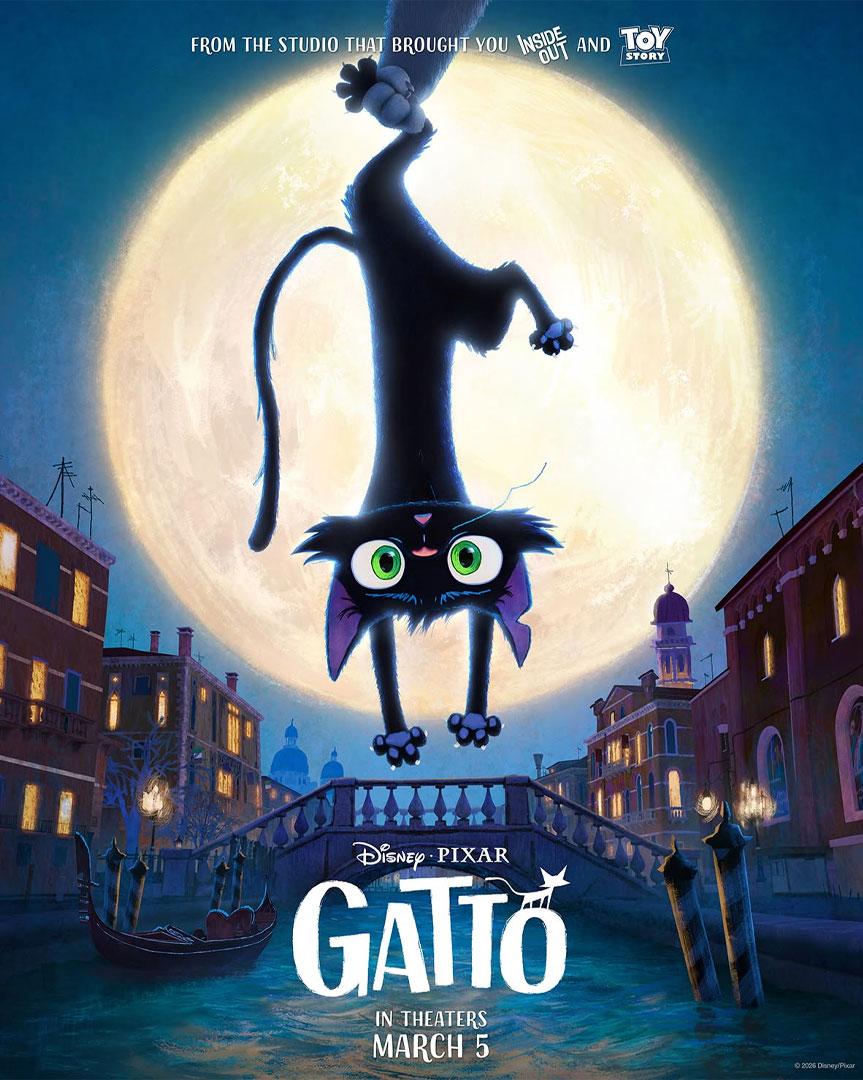 Disney y Pixar estrenan el primer tráiler de Gatto