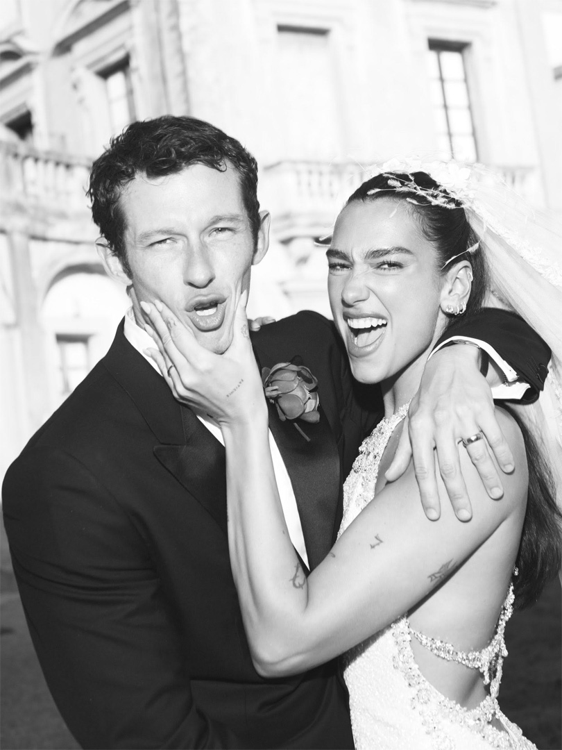 Fotos de la boda italiana de Dua Lipa y Callum Turner en Sicilia