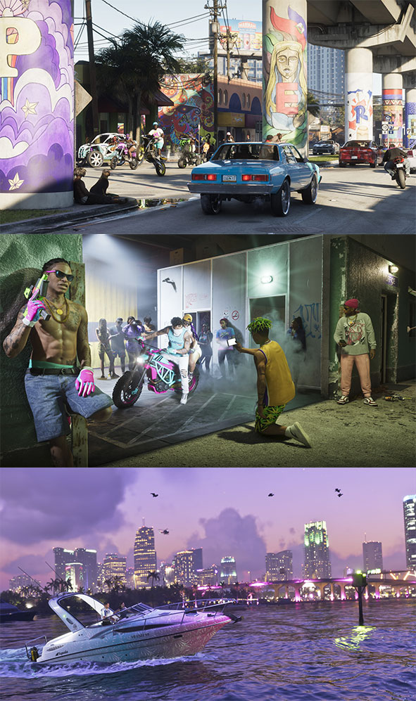 Rockstar Games comparte nuevas imágenes de GTA 6