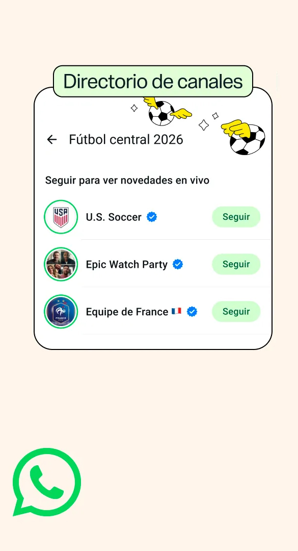 WhatsApp lanza el emoji de Trionda del Mundial 2026