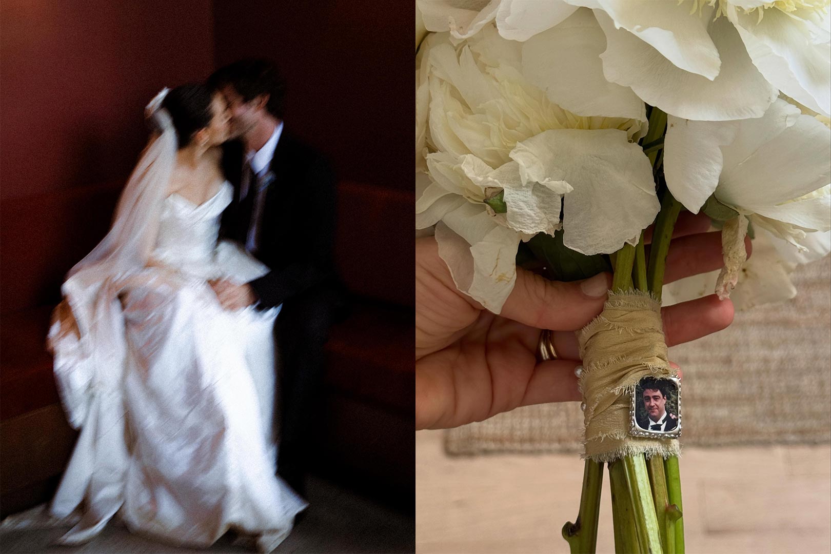 Las románticas fotos de la boda de Logan Lerman y Ana Corrigan